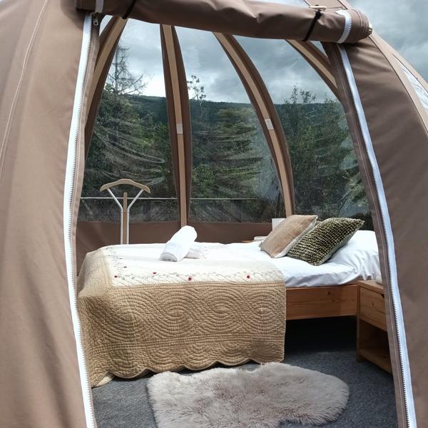 La bulle à ossature bois_Champfromier