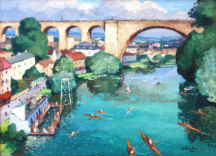 peinture des bassins de la Marne et du viaduc de Nogent-sur-Marne 