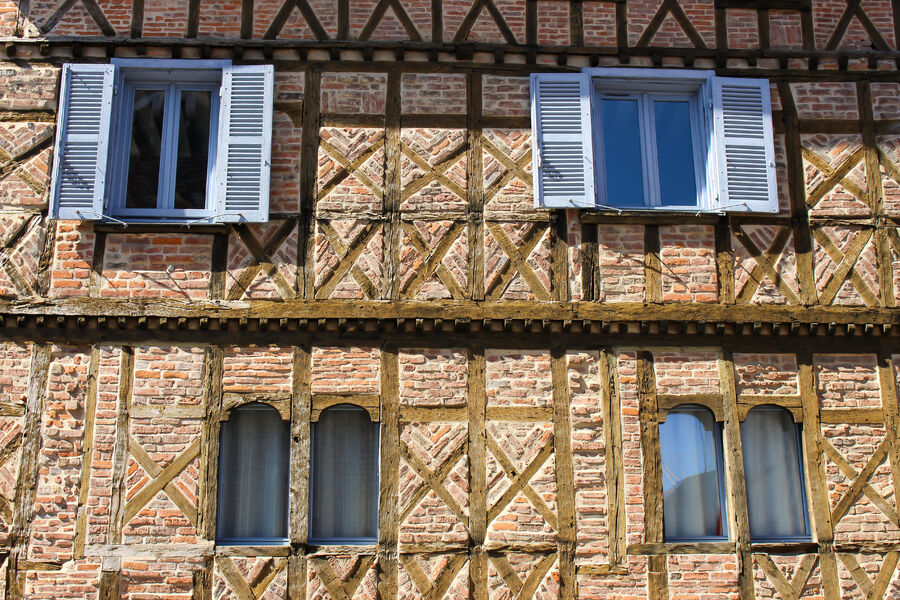 Maison à colombages