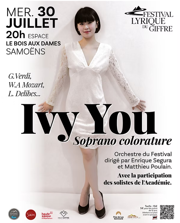 Concert Soprano colorature : Ivy You_Samoëns