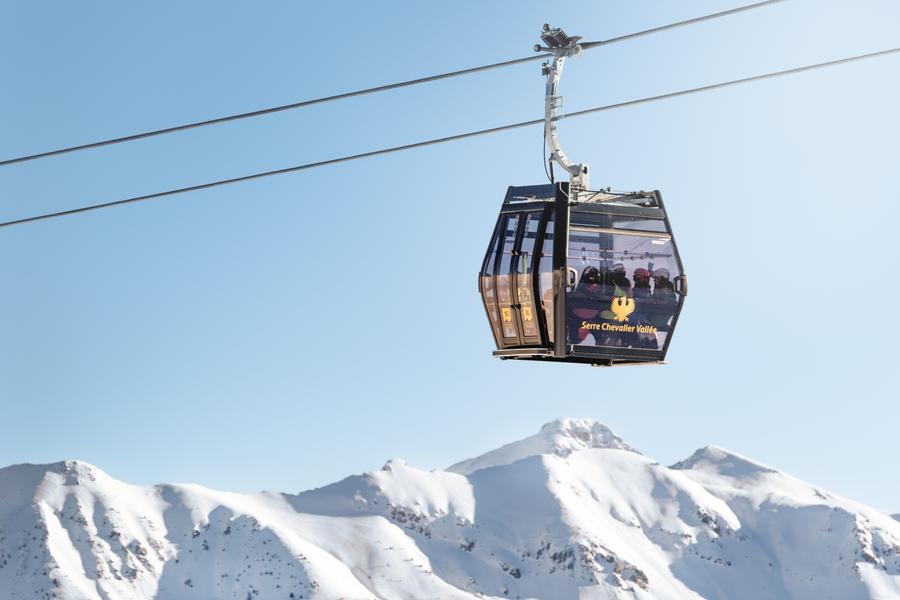 Télécabine Pontillas - © Thibaut Poinas JEP 2025 : Architecture de station de ski_La Salle-les-Alpes - © Thibaut Poinas