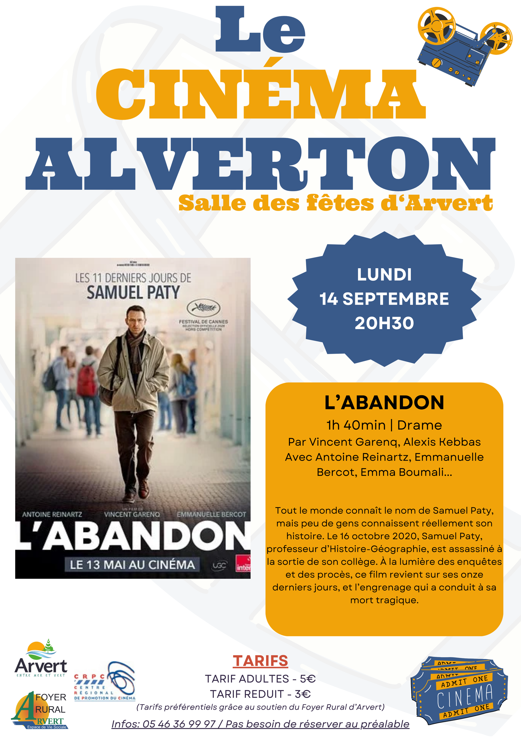 Cinéma Alverton "L'ABANDON"