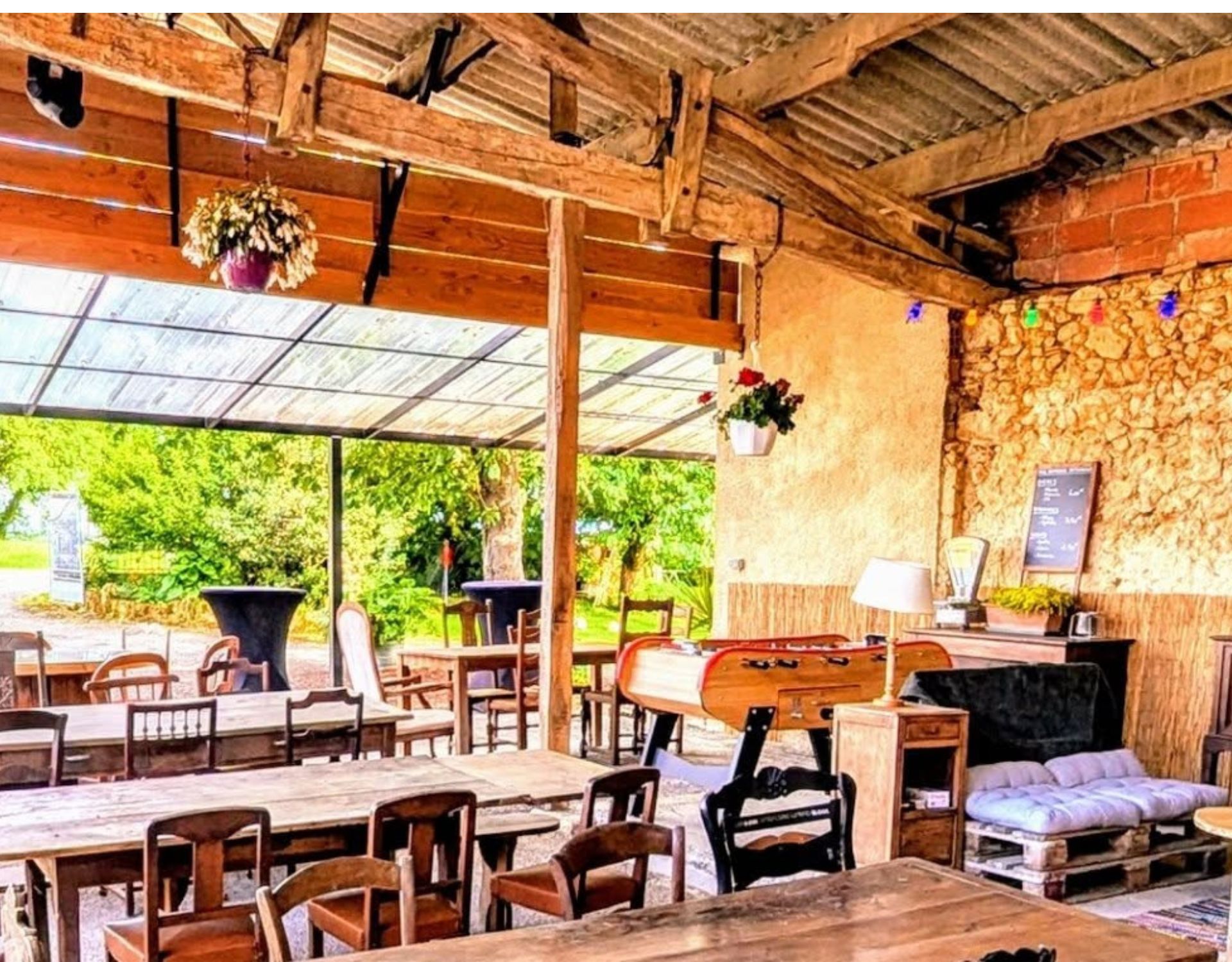 Restaurant éphémère à la ferme Maison Fourcade