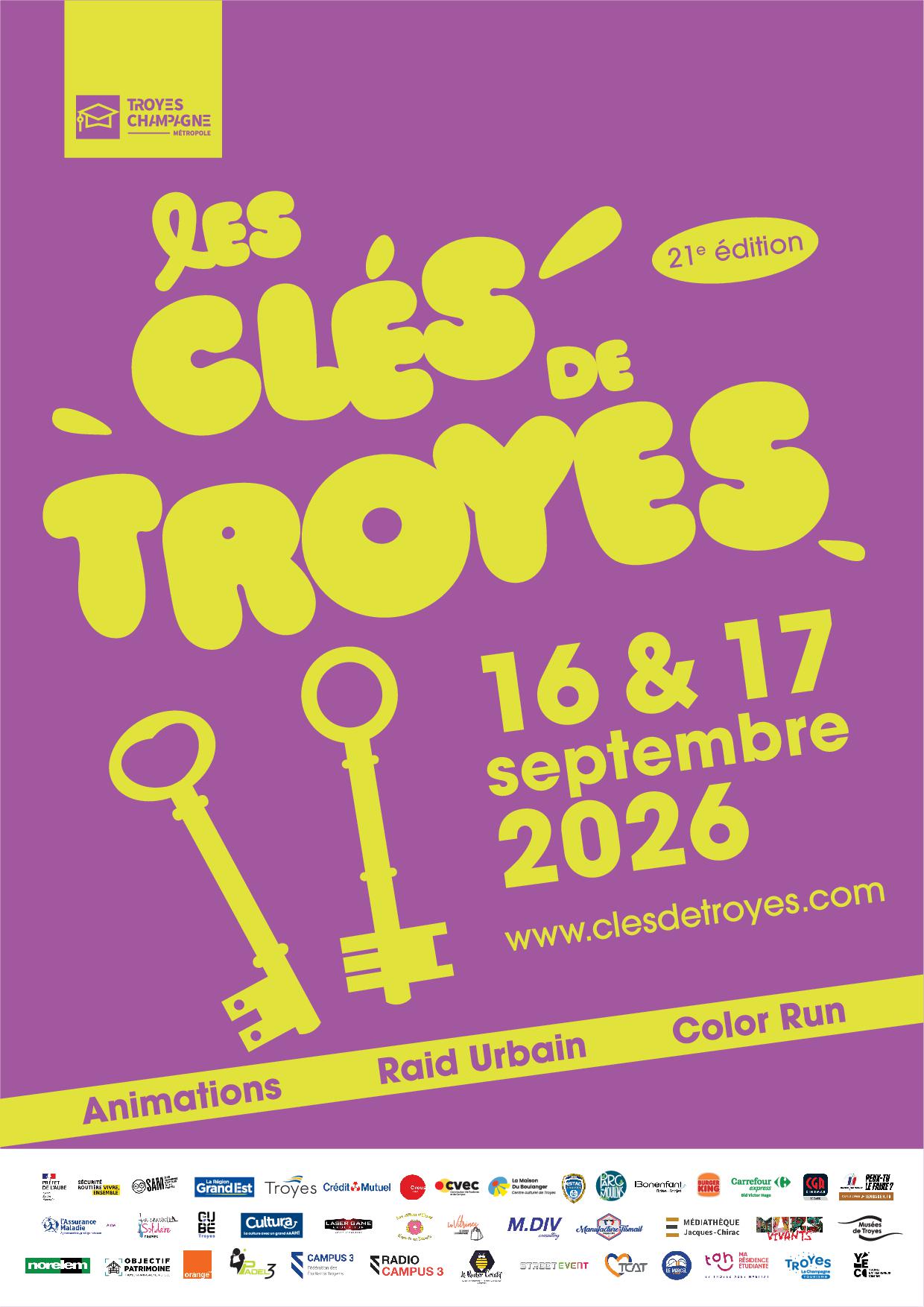 Les Clés de Troyes 2026