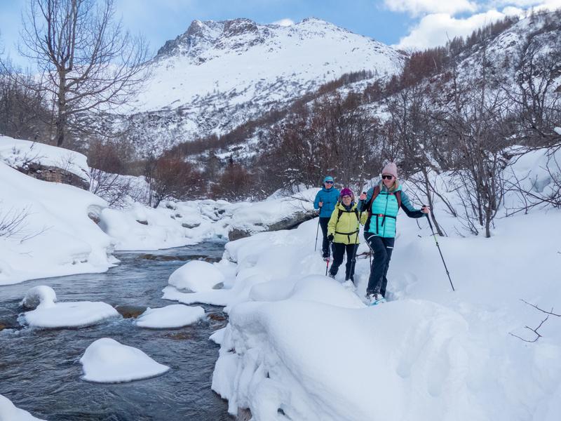 Itinéraire raquettes Les Moulins_Bessans