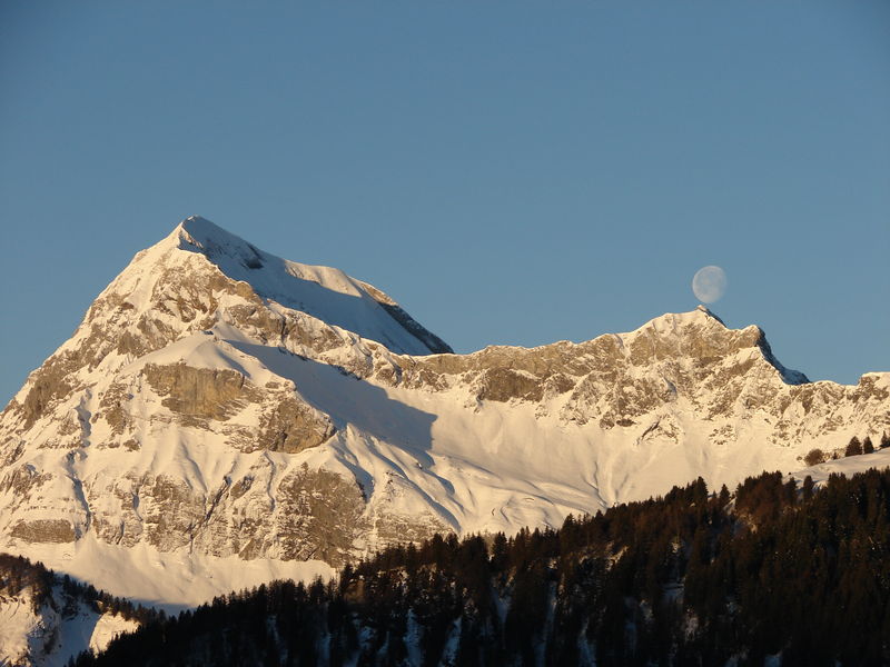 Le Mont Charvin en Hiver