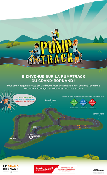Pumptrack au Village_Le Grand-Bornand