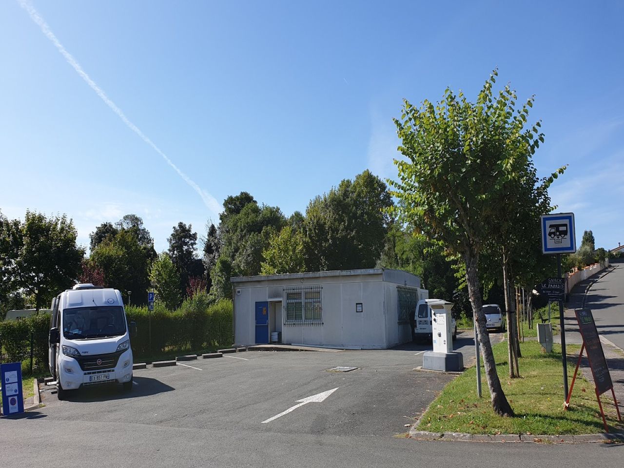 Aire camping-cars - Camping Municipal le Paradis