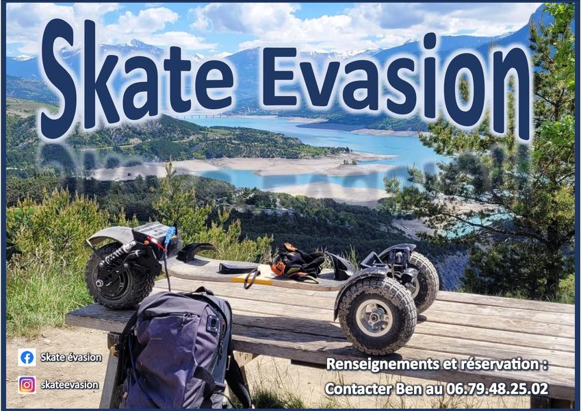 Skate Evasion CHORGES EMBRUN CROTS - © Skate Evasion