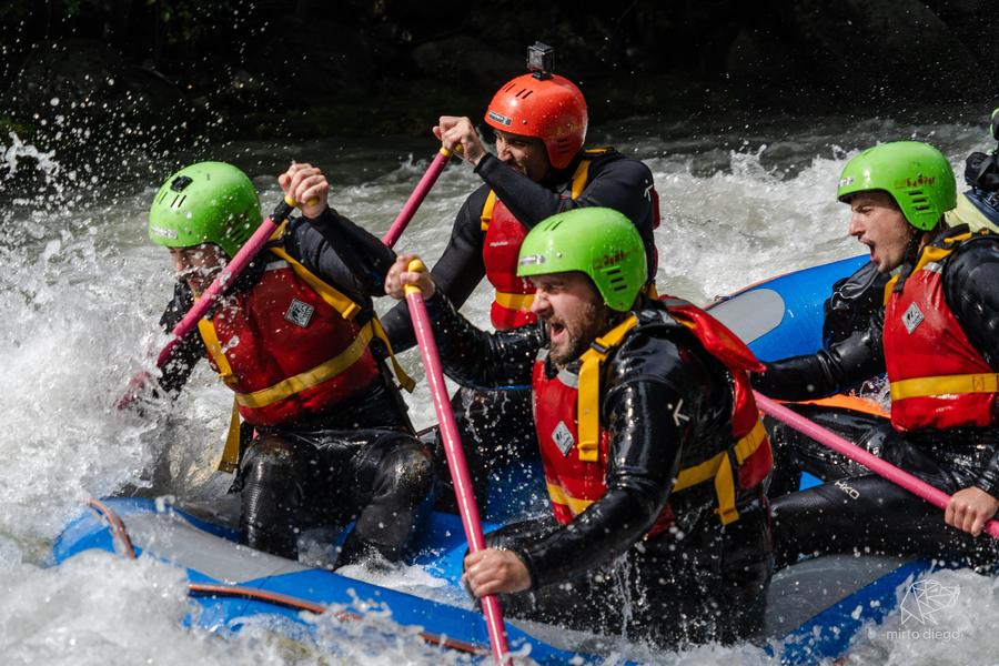Rafting sur l'Isère