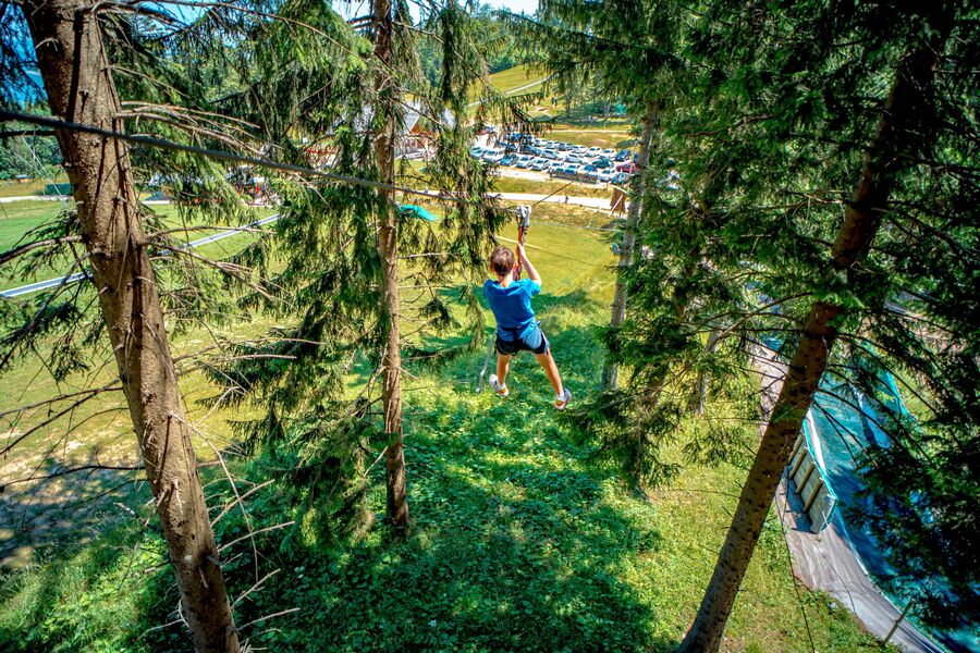 Tyrolienne grand parcours