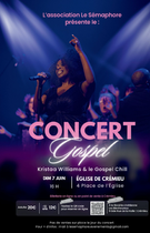 Concert : Gospel à l'église Saint Jean Baptiste à Crémieu
