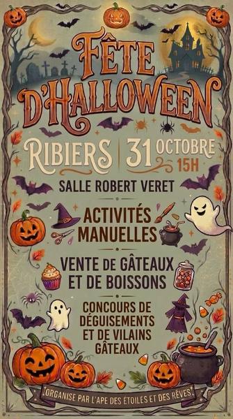 Fête d'Halloween à Ribiers