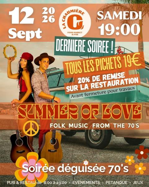 Soirée de clôture de la Chaumière