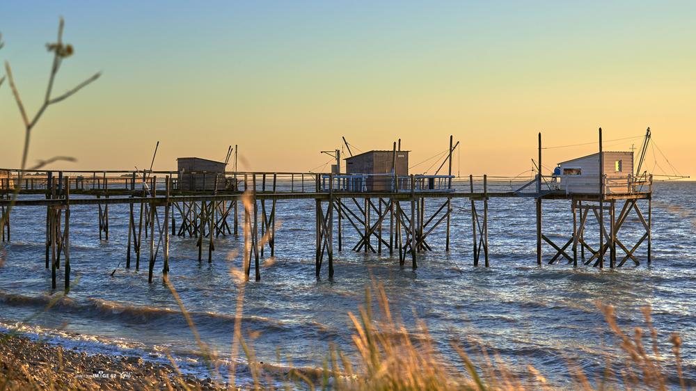 Les carrelets de Marsilly