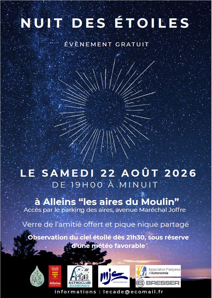 La Nuit des étoiles à Alleins
