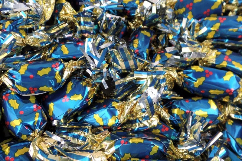 80 Sacs Cadeaux De Noël | Sacs De Bonbons De Snoep à Cordon | Fête