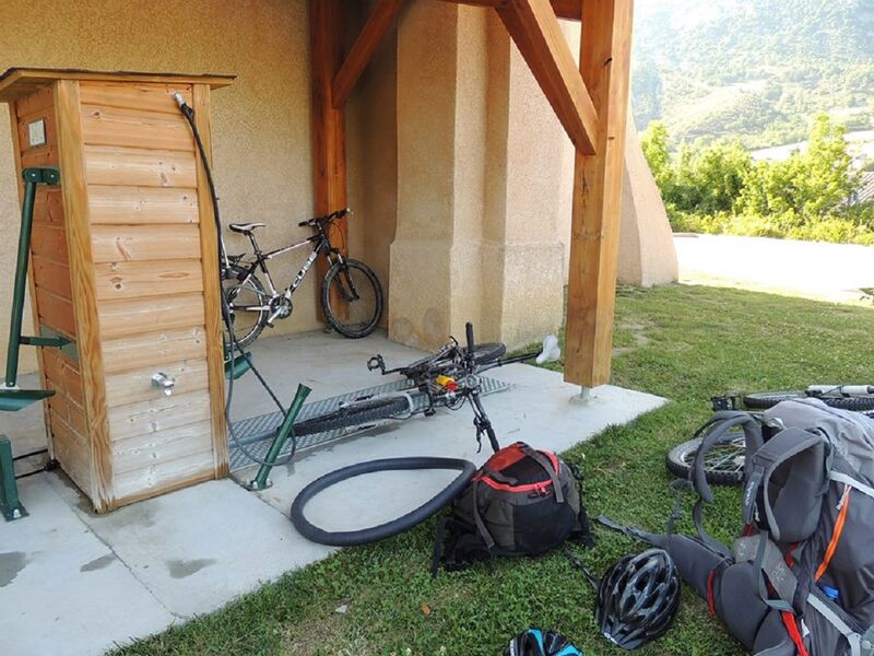 Station vélo Les Omergues