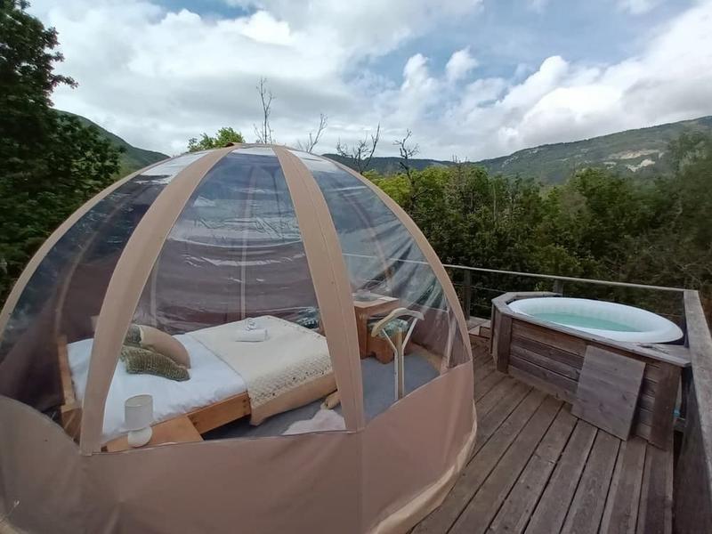 La bulle à ossature bois_Champfromier