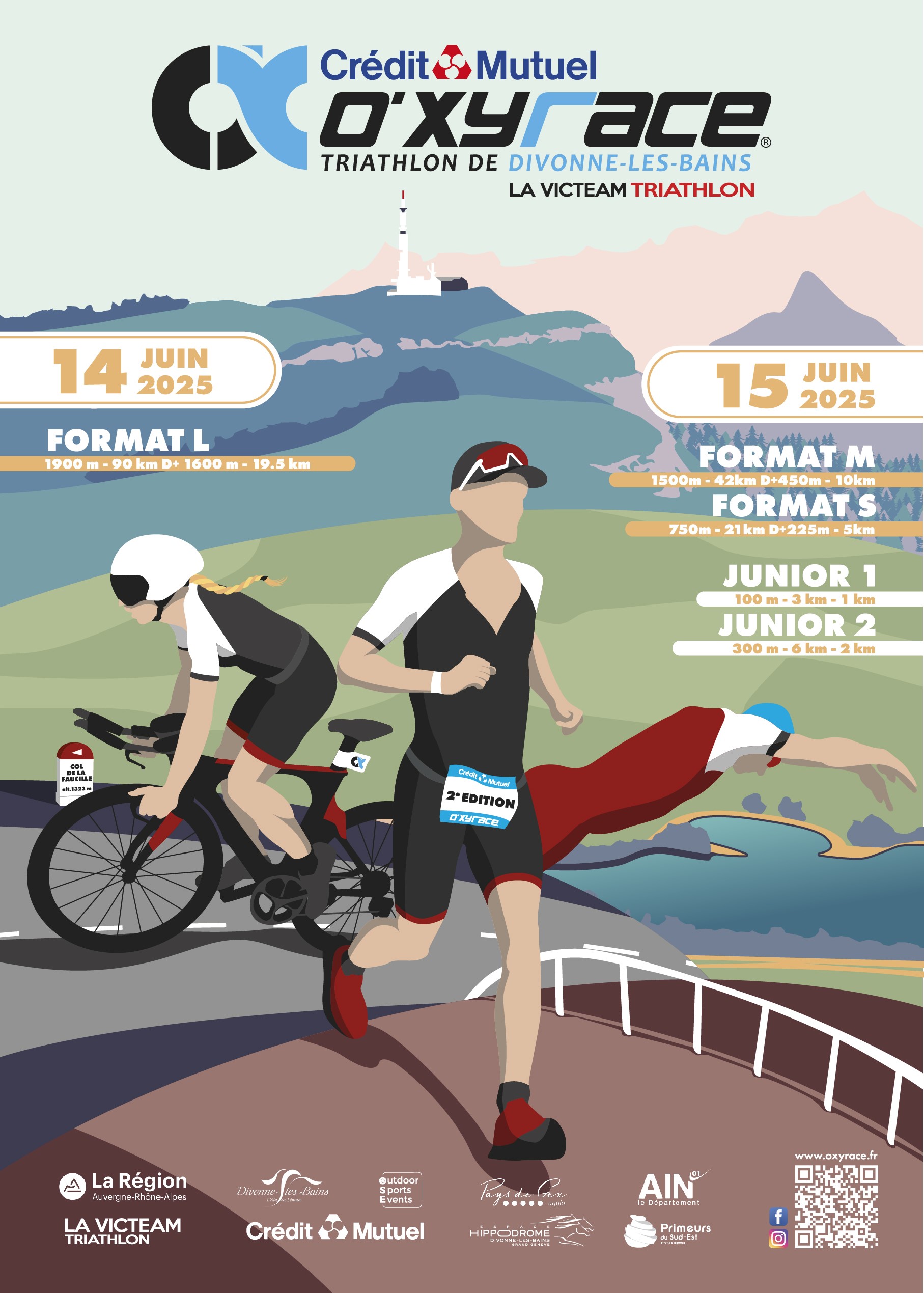 O'XYRACE  La victe@m Triathlon_Divonne-les-Bains