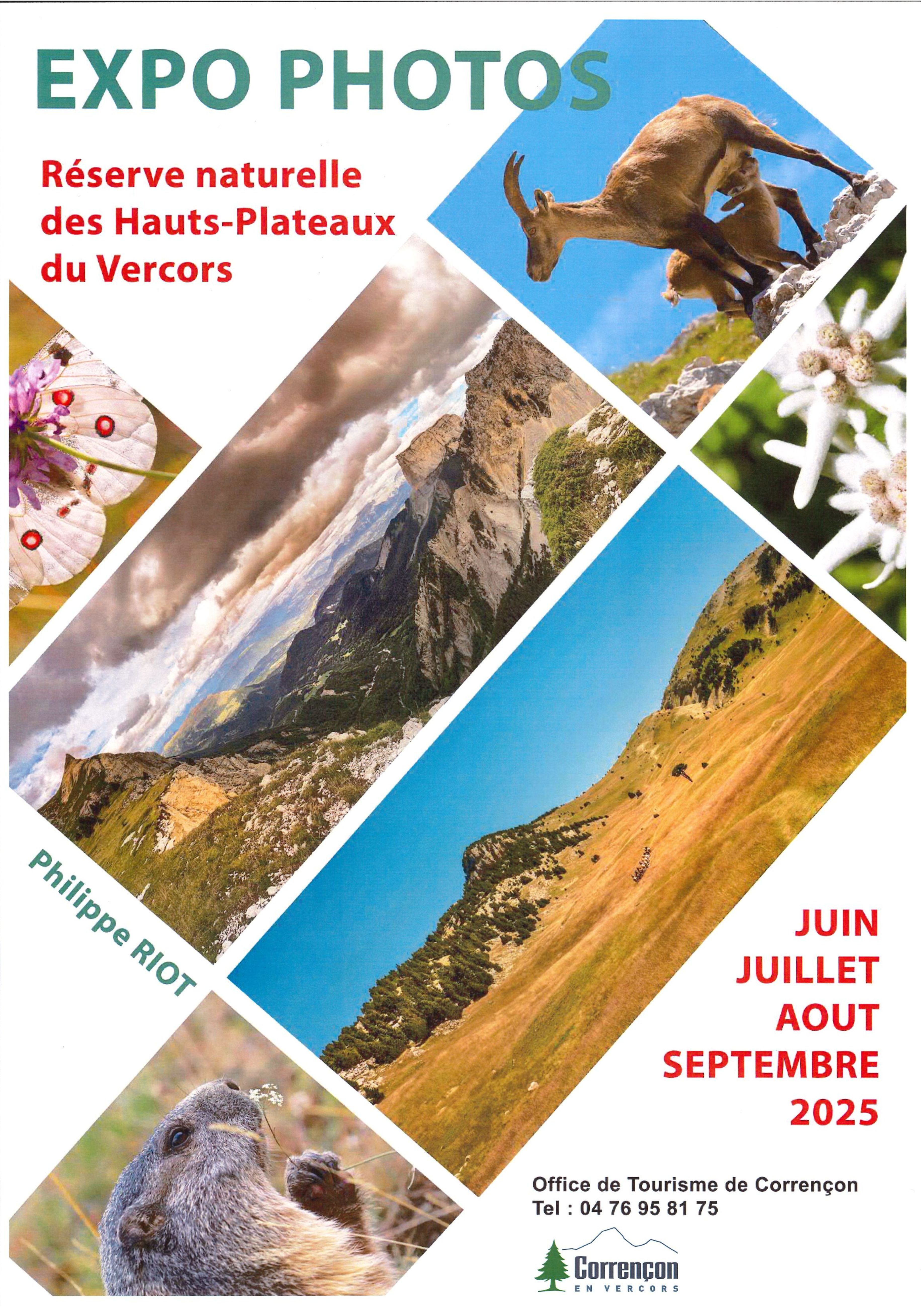 Exposition : La Réserve des Hauts-Plateaux du Vercors, de Philippe RIOT_Correnç…
