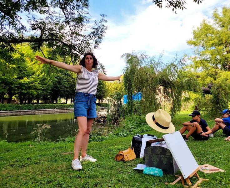 Atelier « Les petits peintres en plein air » à Bures-sur-Yvette 