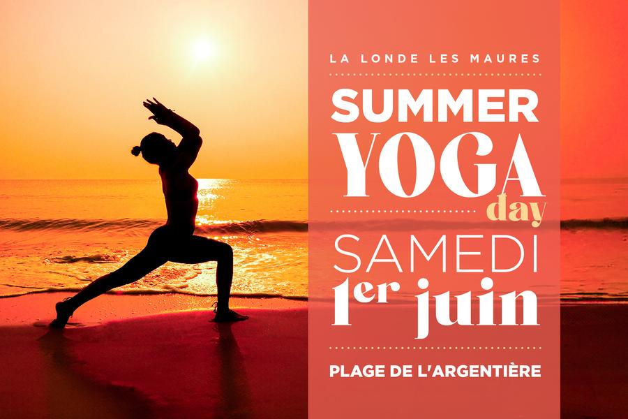 Summer yoga day