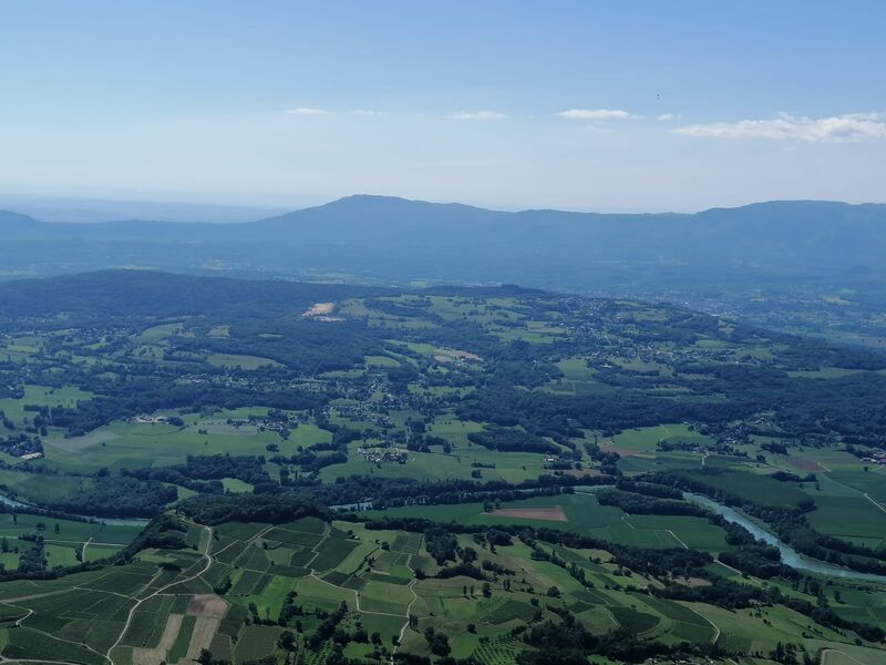Paysages depuis le Mont de la Charvaz