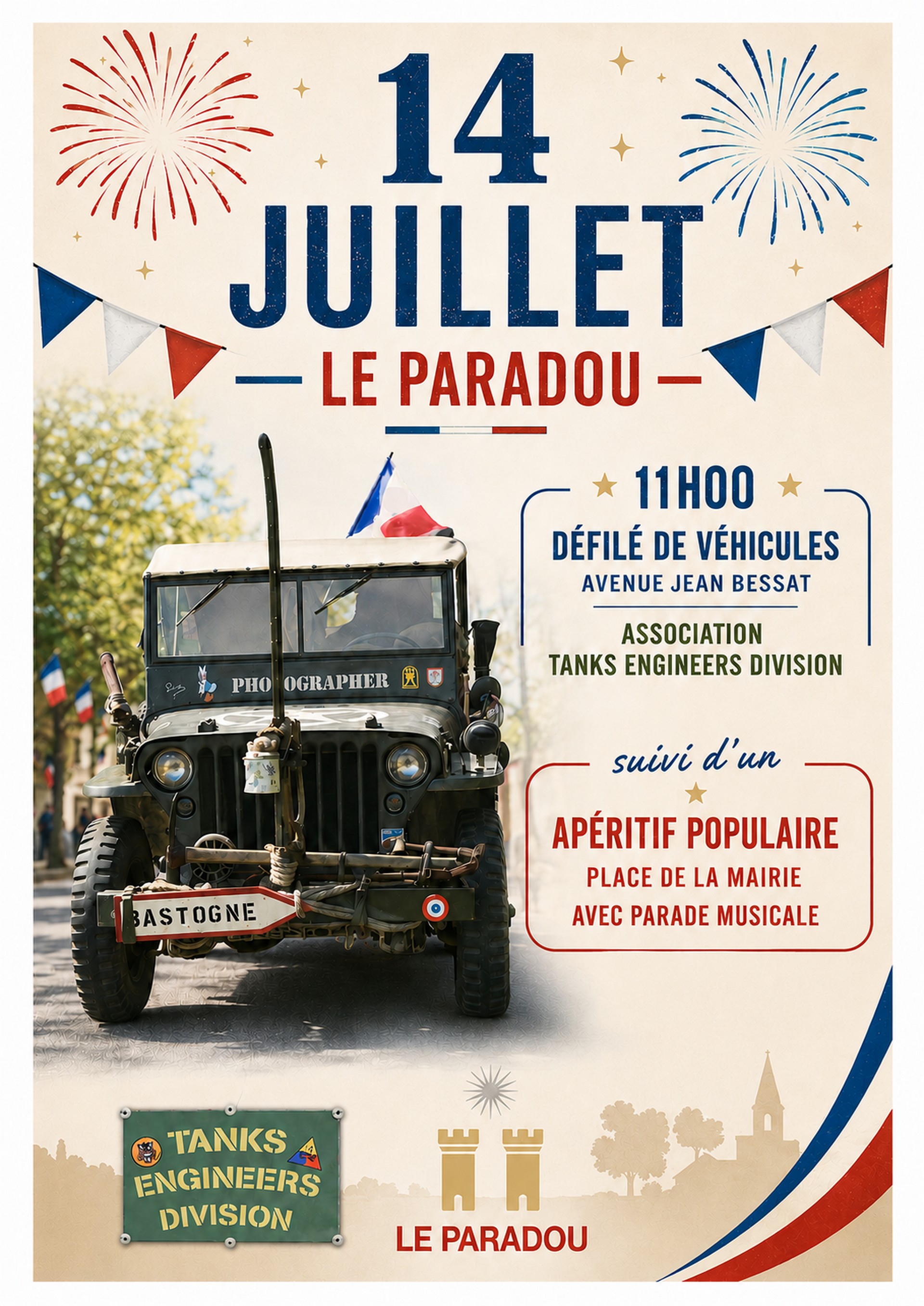 Fête Nationale 14 juillet au Paradou