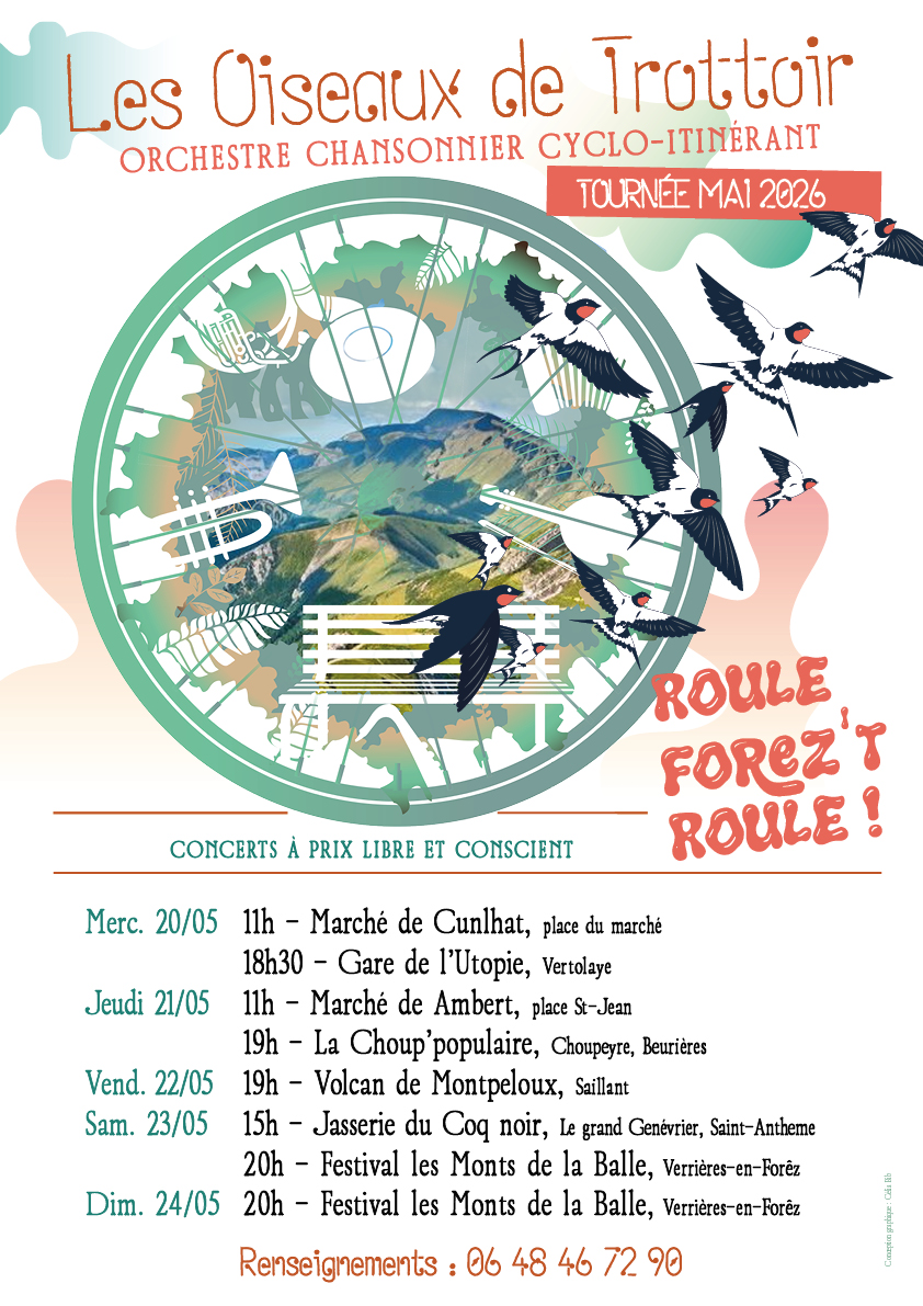 Concert des Oiseaux de Trottoir // Saint-Anthème