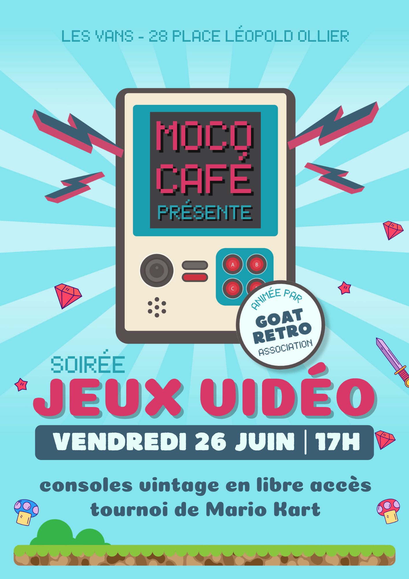 Soirée jeux vidéo