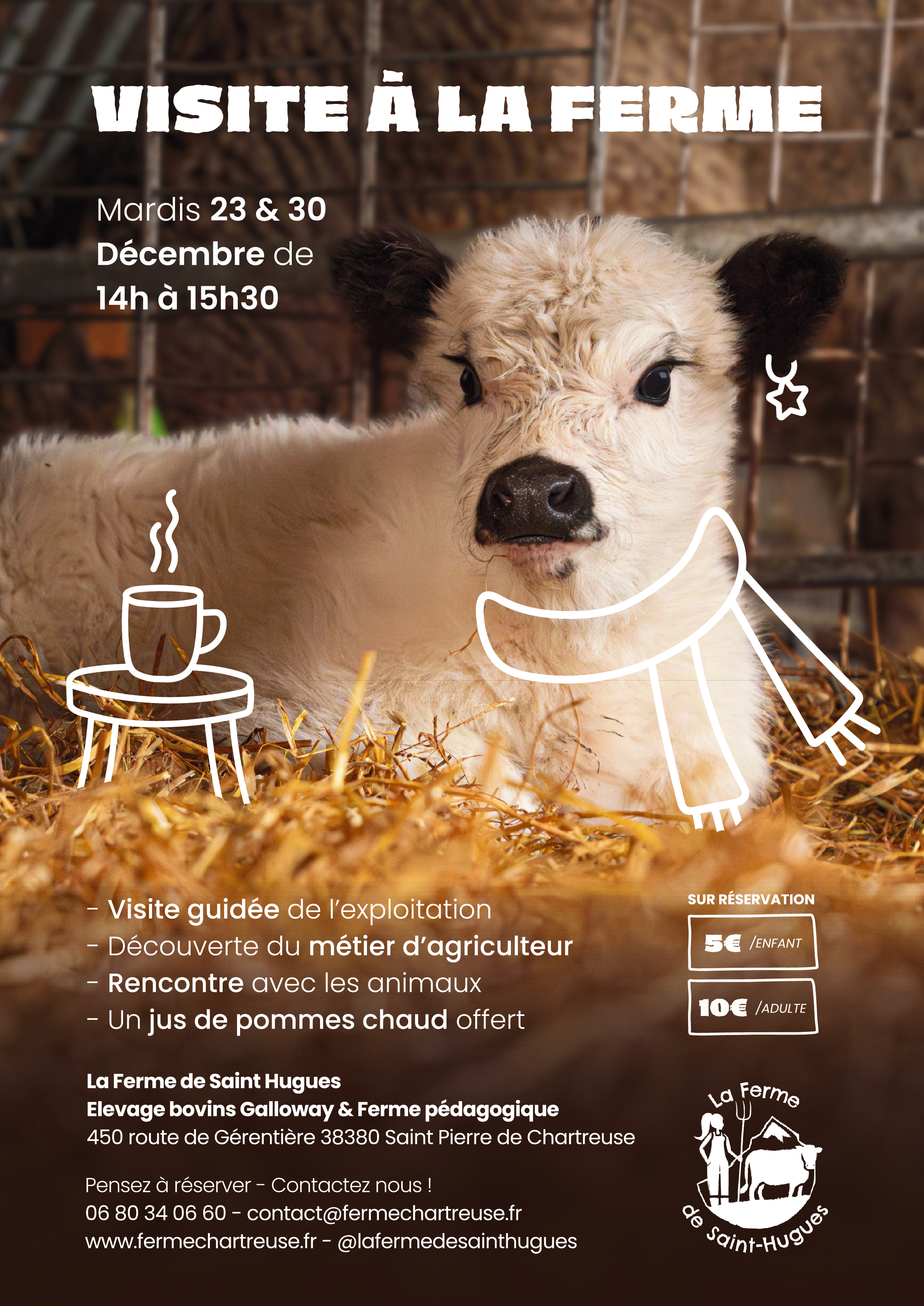 Visites de la ferme de St Hugues_Saint-Pierre-de-Chartreuse