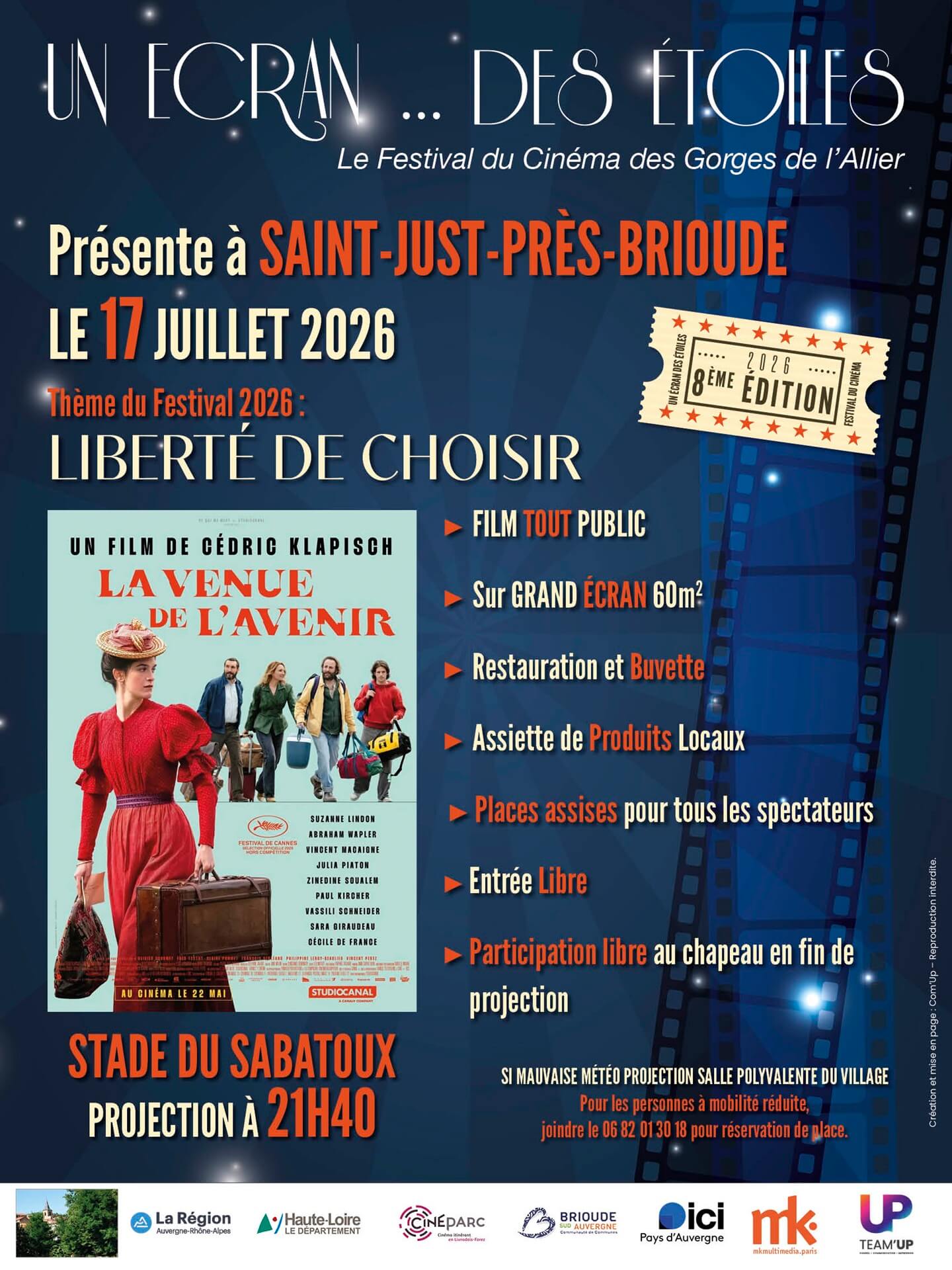 Un écran ... des étoiles Saint-Just près Brioude