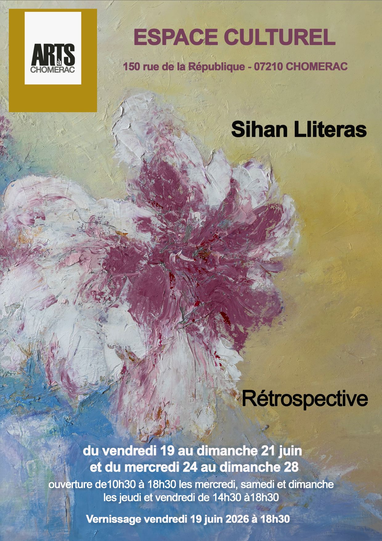 Exposition : "Sihan Lliteras Rétrospective"