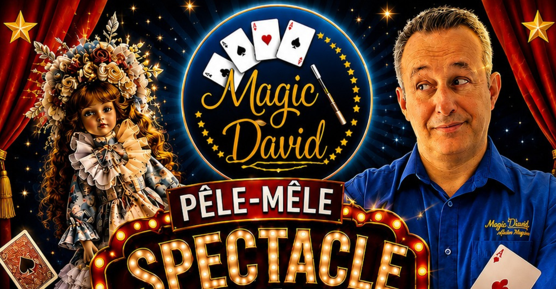 Pêle mêle de et avec Magic David