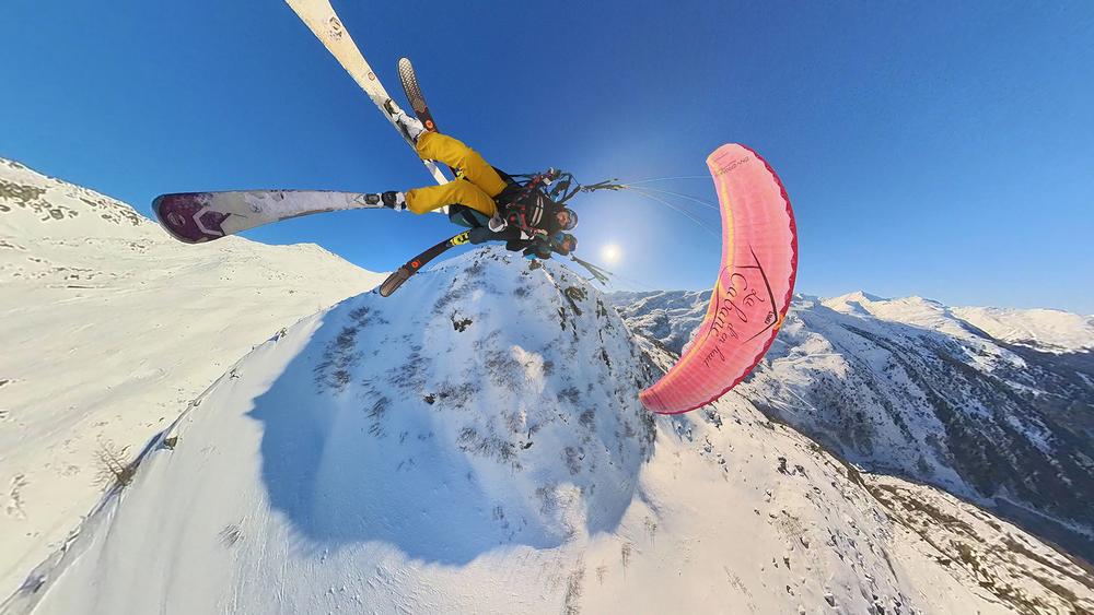 Sensations en parapente biplace