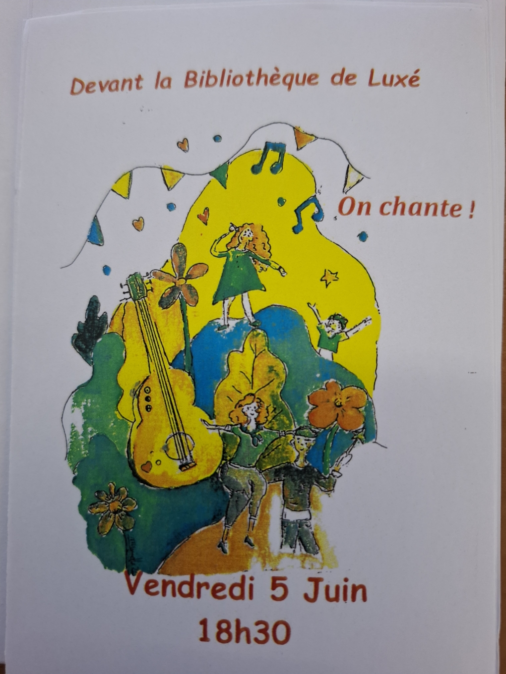 On chante !_Luxé