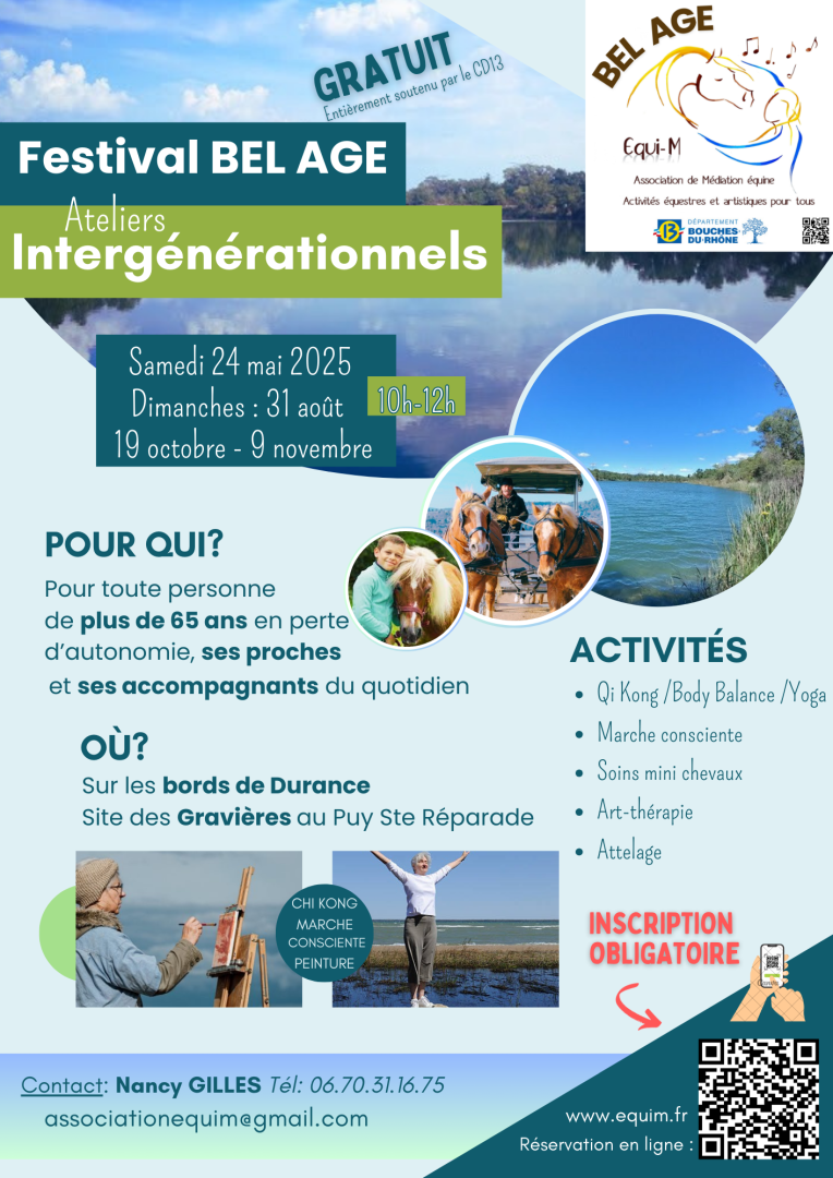 Médiation équine "Bel âge"