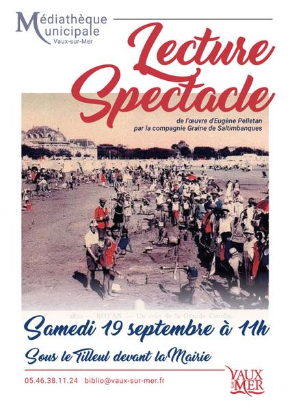 Royan - Naissance d'une Ville - Lecture Spectacle