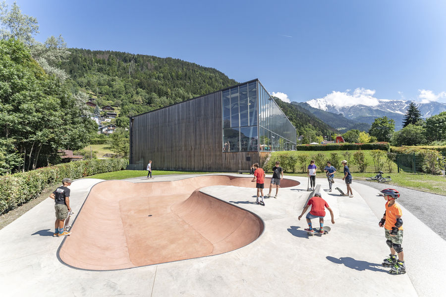 Tous en skate à Saint-Gervais