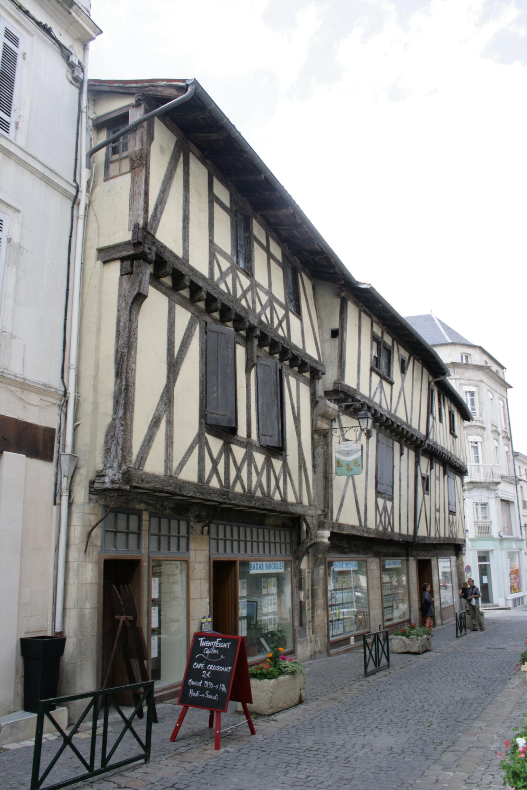 Maison à pan de bois