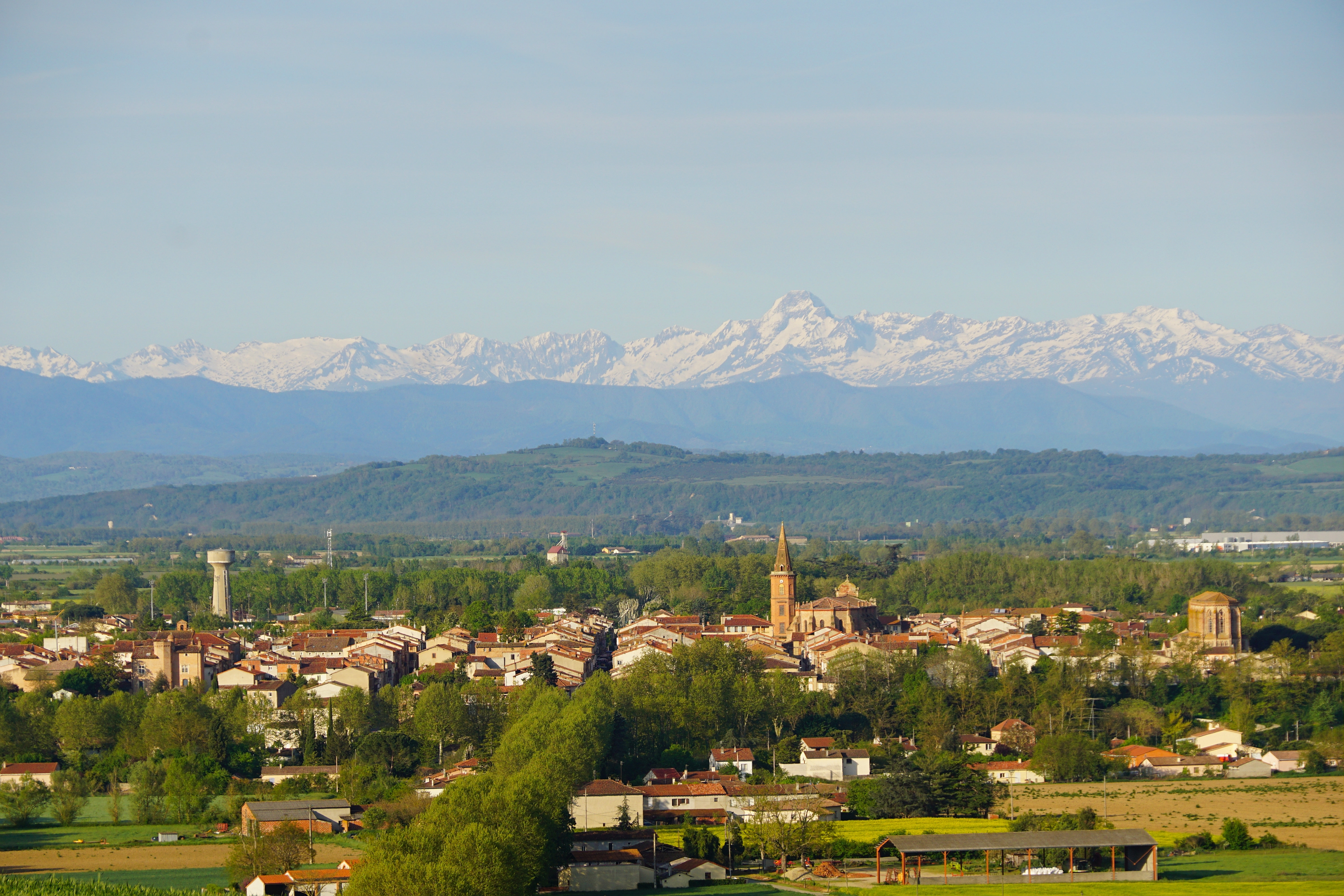 Vu sur Mazères