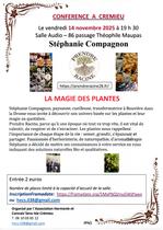 Conférence : la magie des plantes_Crémieu-Balcons du Dauphiné