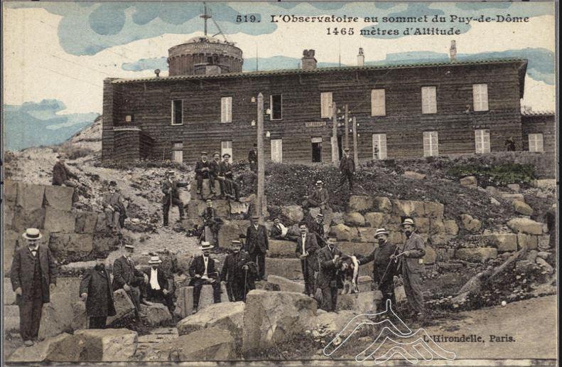 Découverte des vestiges des souterrains de l'ancien chalet de l'observatoire