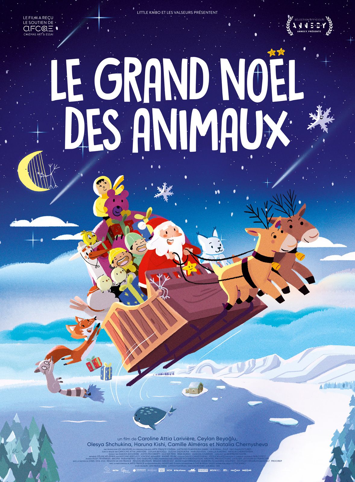 Rendez-vous futés ! : Projection cinéma du film Le Grand Noël des animaux | ciné-jeunesse