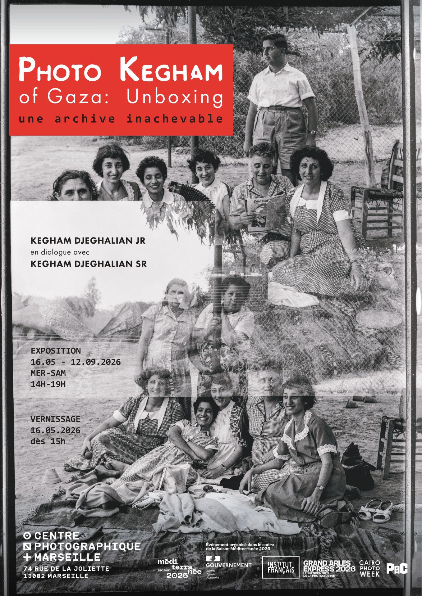 Photo Kegham de Gaza : une archive inachevable