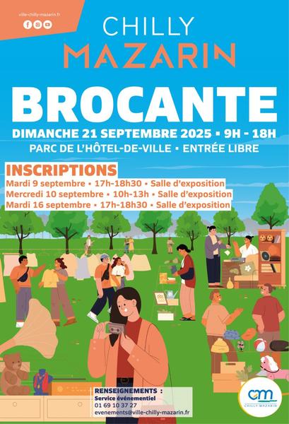 Brocante de Chilly-Mazarin 