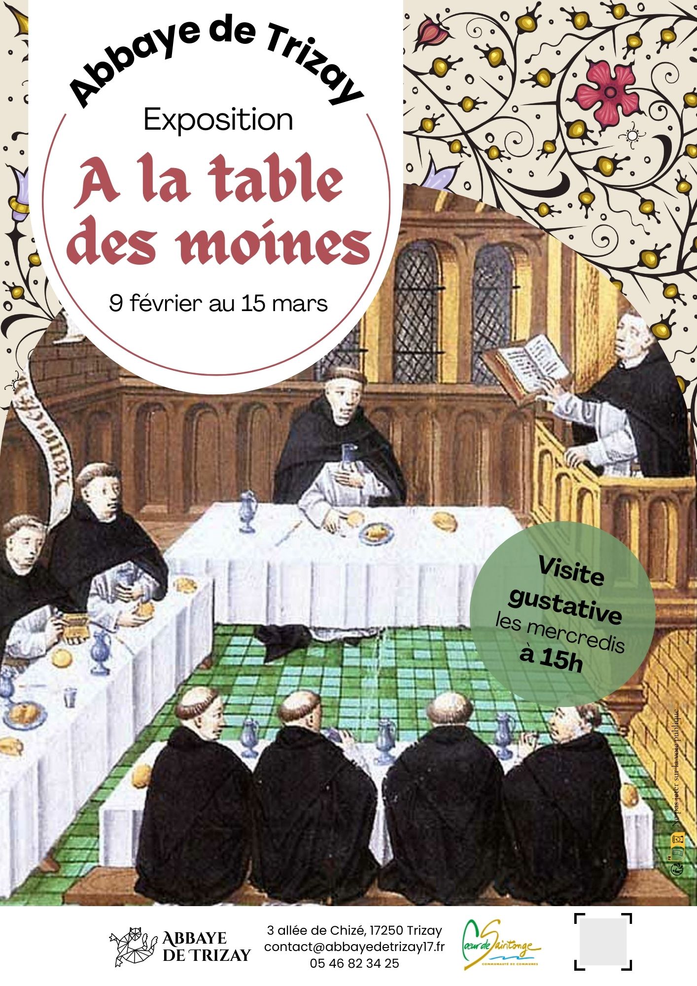 Exposition "À la Tables des Moines"