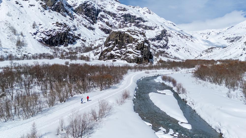 Itinéraire raquettes Les Moulins_Bessans