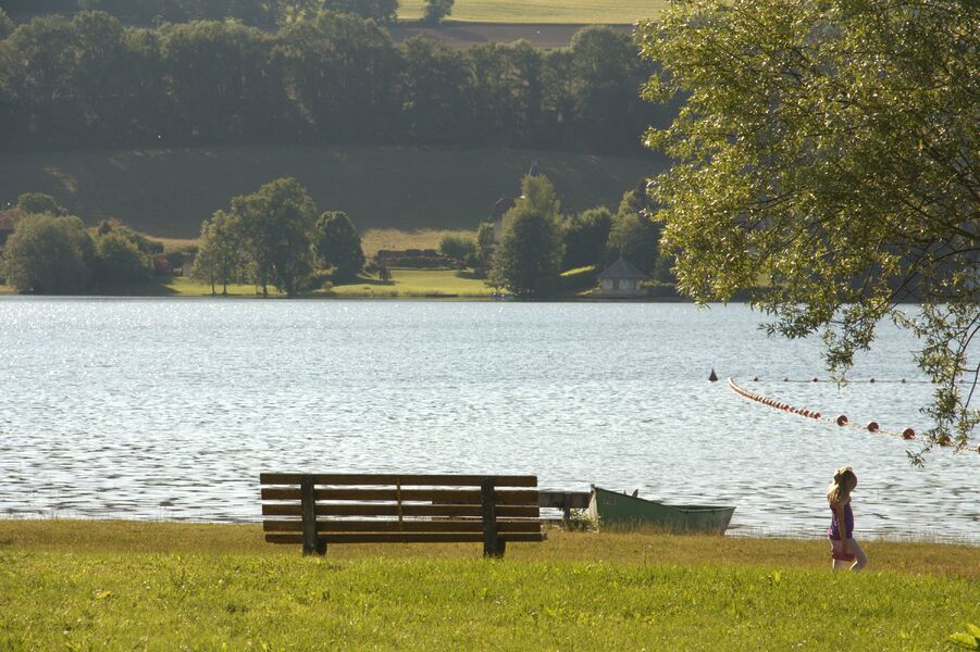 Enfants au bord du lac ...